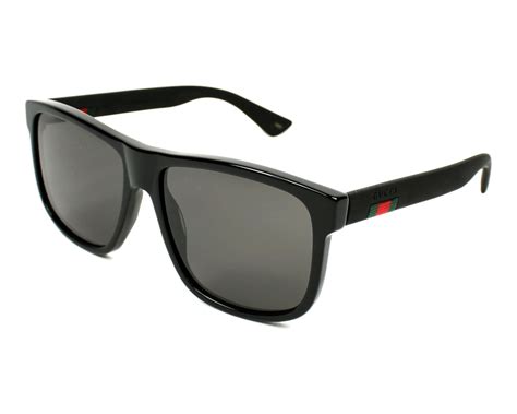 gucci gg 0010 s- 001 black/grey sunglasses|sunglasses Gucci gg0061s c56.